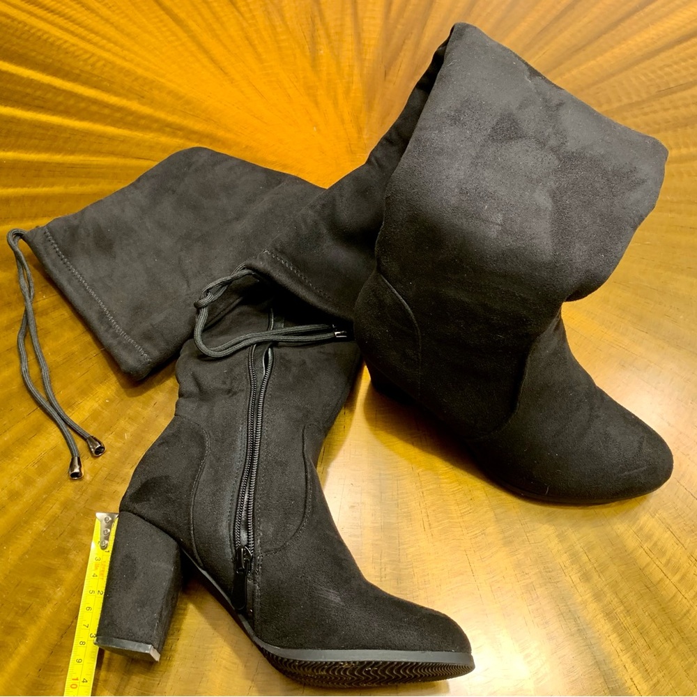 Black Over-The-Knee Boots